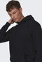 ONLY & SONS ONSCERES - Hoodie - Trekkoord capuchon 2 steekzakken - Zwart