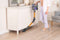 Hyundai - Draadloze steelstofzuiger - 100W - Flexibele knikstang - Rainbow