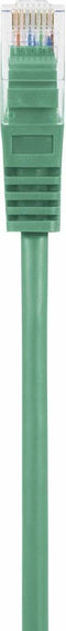 Renkforce RF-5236034 RJ45 Netwerkkabel, patchkabel CAT 5e U/UTP 1.00 m Groen Snagless 1 stuk(s)