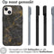 iMoshion Hoesje Geschikt voor iPhone 14 Hoesje Siliconen - iMoshion Design hoesje - Zwart / Black Marble