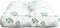 vidaXL - Palletkussen - bladpatroon - 50x40x12 - cm - stof