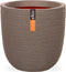 Capi Europe - Bloempot Rib NL - Breukbestendig - Warm taupe