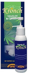 Kronch Salmoca Olie: supplement voor hond en kat - koudgeperste zalmolie en hennepzaadolie in één met doseerpomp 250 ml