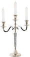 Kroonkandelaar DKD Home Decor 26 x 10 x 35 cm Zilverkleurig Aluminium
