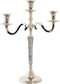 Kroonkandelaar DKD Home Decor 26 x 10 x 35 cm Zilverkleurig Aluminium