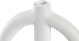 Kroonkandelaar DKD Home Decor Scandi 21,5 x 21,5 x 23 cm Wit Hars