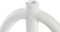 Kroonkandelaar DKD Home Decor Scandi 21,5 x 21,5 x 23 cm Wit Hars
