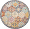 vidaXL - Vloerkleed - ARBIZU - binnen - en - buiten - vintage - stijl - Ø - 200 - cm