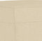 vidaXL - Voetenbank - 60x50x41 - cm - stof - crèmekleurig
