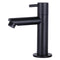 Differnz Flat Fonteinset - Wasbakje met mat zwarte kraan - Beton lichtgrijs - 38 x 24 x 8 cm