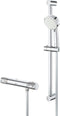 GROHE Grohtherm - Thermostatische opbouw douchemengkraan - Glijstang en handdouche - Chroom