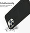 Accezz iPhone 13 Pro Max - Back Cover - Premium Leather Card Slot - Zwart