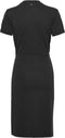 Guess Zaira - Dames Jurk - Geknoopte voorkant - Zwart - Maat L
