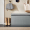 SoBuy FSR98-L-HG - Opbergbank - 2 verstelbare legplanken - Lichtgrijs