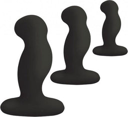 Nexus G-Play Trio - Buttplug set - Zwart