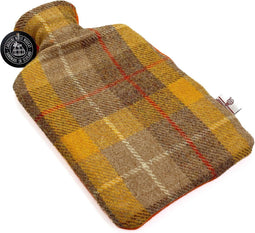 Kruik Geel Beige - 2 liter - Harris tweed - Handgemaakt in Schotland - Caroline Wolfe Murray