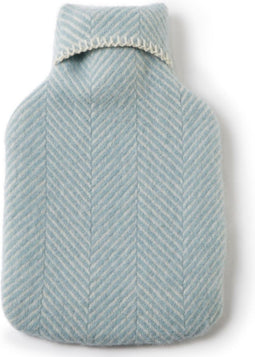 Kruik Visgraat Lichtblauw (Duck Egg) - 2 liter - Wol - Tweedmill