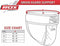 Kruisbeschermer met cup protector - Tok - Groin Guard - RDX Sports - CE gecertificeerd - Elastisch - Maat M