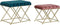 Kruk DKD Home Decor 62 x 42 x 47 cm Metaal