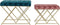 Kruk DKD Home Decor 62 x 42 x 47 cm Metaal