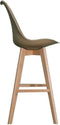 Kruk DKD Home Decor Beige Beukenhout 48,5 x 55 x 109 cm