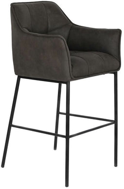 Kruk DKD Home Decor Donkerbruin Metaal 59 x 60 x 107 cm