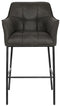 Kruk DKD Home Decor Donkerbruin Metaal 59 x 60 x 107 cm
