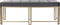 Kruk DKD Home Decor Grijs Metaal Fluweel (120 x 40 x 47 cm)