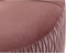 Kruk DKD Home Decor Natuurlijk Roze Hout Fluweel (60 x 35 x 36 cm)