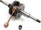 Krukas Top racing Peugeot verticaal motor tot bj. 2004 pen 12mm standaard model 50cc 2 takt