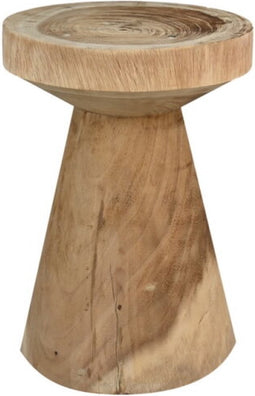 Krukje rond - 30x30x43 - Naturel - Munggur