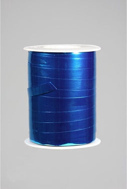 Krullint metallic l.blauw 10mm-250mtr