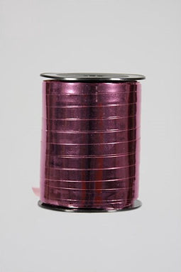 Krullint metallic roos 10 mm. 12112.