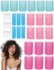 Krulspelden 24 stuks - 4 maten - Incl. 20 haarklemmen - Haarrollers - Groot - Krullen zonder hitte - Kleefrollers Haar - Rollers - Krullers - Zelfklevend - Heatless Curls