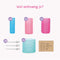 Krulspelden 24 stuks - 4 maten - Incl. 20 haarklemmen - Haarrollers - Groot - Krullen zonder hitte - Kleefrollers Haar - Rollers - Krullers - Zelfklevend - Heatless Curls