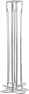 Krups, Dolce Gusto, Nescafe Koffiecapsule Organizer voor 12 Capsules - DKD Home Decor - Zilver Metaal (13x13x37 cm)