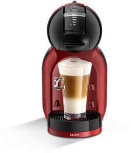 Krups Mini Me KP123H handmatige koffiecupmachine zwart/cherry rood