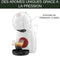 KRUPS Nescafé Dolce Gusto Multidrank koffiemachine, Ultra compact, Intuïtief, Piccolo XS wit YY5218F