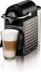 Krups Nespresso Pixie XN304T - Koffiecupmachine - Titanium