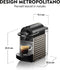 Krups Nespresso Pixie XN304T - Koffiecupmachine - Titanium
