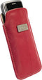 Krusell Gaia Lederen Beschermhoes - M - Rood