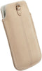 Krusell Luna Nubuck Lederen Beschermhoes - L - Beige
