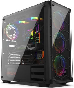 KRUX KRX0007 computerbehuizing Desktop Zwart