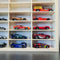 Kruzzel Houten Speelgoedauto Plank - Perfect voor het Organiseren van Speelgoedauto's