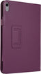 Lunso - Geschikt voor iPad 10 (2022) - Stand flip Bookcase hoes - Paars