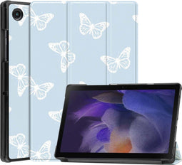 iMoshion Tablet Hoes Geschikt voor Samsung Galaxy Tab A8 (2021/2022) - iMoshion Design Trifold Bookcase - Meerkleurig /Butterfly