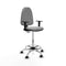 Piqueras y Crespo B1D05RN - Bureaustoel - Hoogteverstelbaar met armleuning - Lichtgrijs
