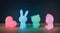 Bigben Interactive Lumin'us Cactus - Draadloze Bluetooth Speaker met LED Verlichting - Groen