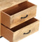 vidaXL - Tv-meubel - 130x30x45 - cm - massief - mangohout