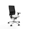 Piqueras y Crespo 3D086N0 - Bureaustoel - Verstelbare hoogte met armleuning - Wit